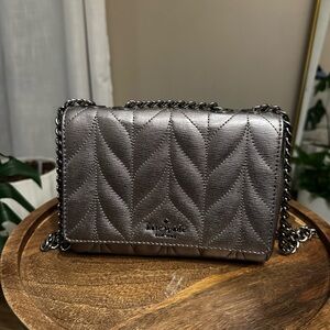 Kate Spade Gray Quilted Women's Bag